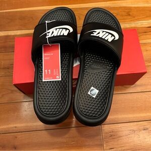 Nike Benassi JDI Black Slide NIB